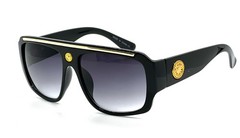Men Clear Lens Eye Glasses Hip Hop Shades Fashion Oversized Designer Sunglasses