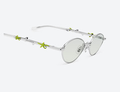 NEW Gentle Monster KARINA Veggie Collection Aden 02(GRM) Silver Green Authentic