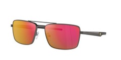 FERRARI SCUDERIA FZ5001 109 6Q Dark Gunmetal Mirror Red 60 mm Men’s Sunglasses