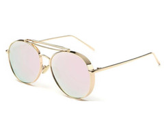 Sunglasses Mens Womens Thick Frame Oversized Round Oval Pilot Fashion Designer