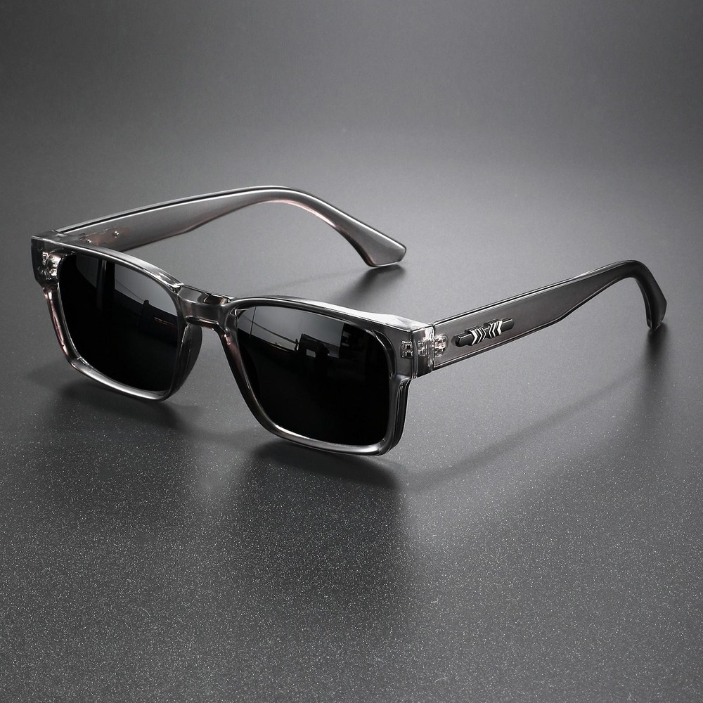 Retro Punk Fashion Sunglasses – Square Protective Frame, Uv400 Unisex for Outdoo