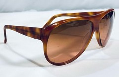 Serengeti Drivers 5333K Tortoise Light Brown Square Sunglasses Men Women EUC!