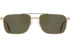 American Optical Geoffrey Navigator w/ Nylon Lens Sunglasses – Gold-Tone/Green
