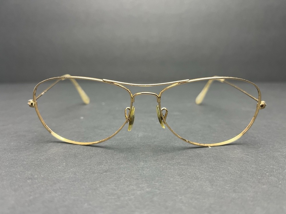 Ray-Ban Cockpit RB3362 Gold Aviator Sunglasses Frames Only 59-14-135
