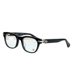 CHROME HEARTS WELL STRUNG Black 148 Eyeglasses New w/ Case