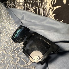 Unisex Adults Black Square Sunglasses, Solid Plastic Frame, Tinted Lenses