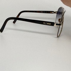 Flower 2000 770 Aviator Sunglasses Gold Tortoise Frame 60-15-130 22169