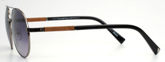 ERMENEGILDO ZEGNA EZ0013 08B Shiny Gunmetal Mens Sunglasses 55-17-145 B:48