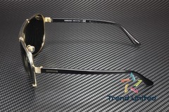 VERSACE VE2140 100287 Gold Gray 40 mm Men’s Sunglasses