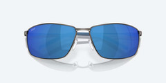 Costa Del Mar Sunglasses TURRET Gunmetal Frame / Blue Mirror 580P POLARIZED Lens