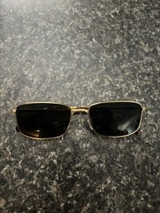 Ray Ban 3717 RB3717 Sunglasses Gold Frame with Dark Green Lens Brand New in Box