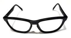 Bolle Acrylex 473 Black Oval Nylon Sunglasses Frame Only France