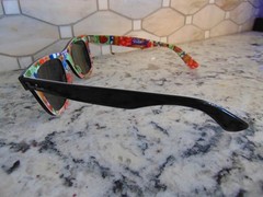Ray-Ban RB2140 1136 50mm Special Series #11 Sunglasses Rare Prints Frames Italy