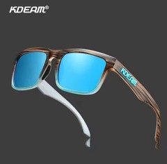 KDEAM Square Polarized Sport Sunglasses Men Women Fishing Driving Glasses UV400