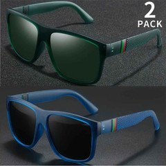Men’s Polarized Vintage Sunglasses Designer Retro Fashion UV Protection