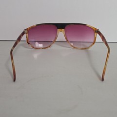 Vintage 80s Jantzen Aviator Sunglasses Purple Gradient Lenses Tortoise Frame