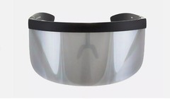 Oversized Visor Protective Sunglasses Single One Piece Lens Shield Face Cover