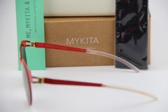 NEW MYKITA 3 DECADES SUN MARLENE COL 153 RED CLEAR AUTHENTIC SUNGLASSES 51-23 K1