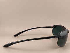 Maui Jim Sunglasses Frame Banyans MJ 412 02 Black Wrap Polarized 70-17-130mm