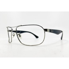 Ray-Ban RB 3492 004/58 Gunmetal Rectangular Sunglasses Frames Mens 62-16 3P