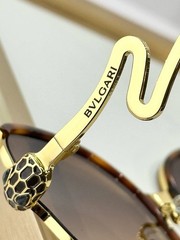 Luxury Oversized Octagon Sunglasses BROWN GRADIENT LENSES FRAME UV400