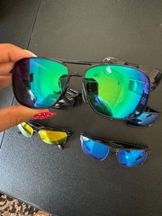 Lot of 6 Sunglasses : 1 Rayban, 2 MJ SP, 1 Costa Rincon, 1 Oakleys, 1 Happy Len