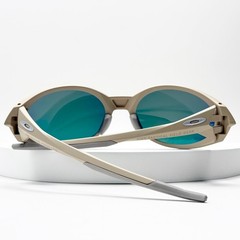 Oakley Eye Jacket Redux OO9438 Sand Frame Prizm 24K Polarized Sunglasses