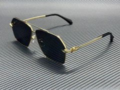 VERSACE VE2284 10026G Gold Grey Mirror Men’s 63 mm Sunglasses