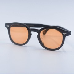New Men glasses Women classic black glasses amber sunglasses Johnny Depp glasses