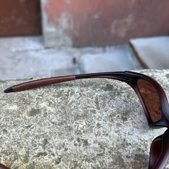 Vintage Oakley Minute Sunglasses Brown Frame Brown Lenses Y2K GorpcoreIN BOX