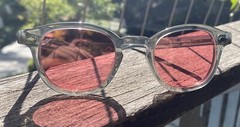 Vintage Pink Sunglasses Men Polarized Sunglasses Johnny Depp Sage glasses UV400