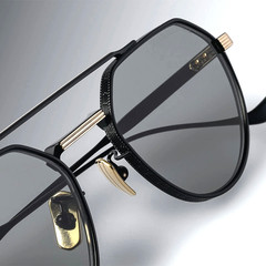 CUTLER AND GROSS Draycott 1426 BLACK/GOLD ITANIUM Sunglasses LIMITED TO 350