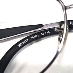 Ray Ban RB3519 004/71 Gunmetal Aviator Sunglasses Frame 59-15