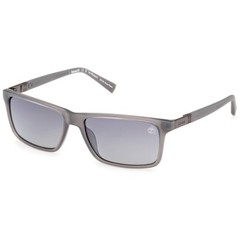 Timberland Men’s Sunglasses Grey/Other Rectangular Full Rim Frame TB00019 5820D