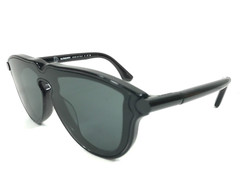 Burberry Sunglasses B4427-F 4112/87 Dark Grey Irregular Frames Dark Grey Lenses