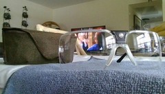 🇺🇲 1990’s Gargoyles Safety Glasses / Cycling / Pickleball, Military Case !!