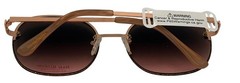 Perry Ellis Mens Sunglass Wood Plastic Square, Brown Lens PE83 2