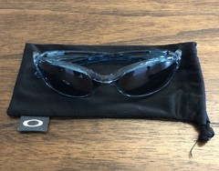Oakley Fives 2.0 Sunglasses BMC-021 Crystal Blue Excellent Condition