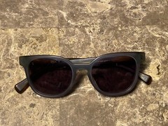 RAEN I Hand Made Matte Sea glass +root beer Sunglasses