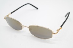 Sunglasses Faberge FB 515 /20 6050 gold black oval sunglasses eyewear New