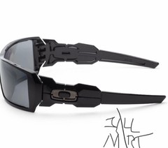 Oakley Men’s Oil Rig 50mm Polished Black Polarized Sunglasses OO9081-26-203