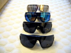 Men’s Sunglasses LOCS USA Large Shields American Flag Women’s Sunglasses 91202