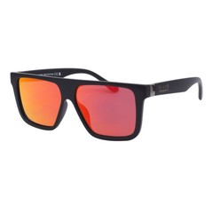 Kush Sunglasses Men’s Retro Flat Top Square Frame UV400 Mirror Lens