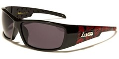 LOCS HARDCORE CHOLO GANGSTER SHADES MAD DOGGER SKULL PRINT SUNGLASSES 123