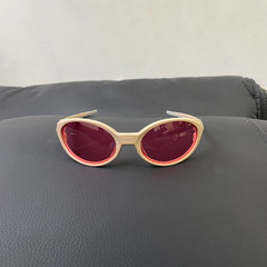 Vintage Pink Oakley OO9438 Eye Jacket Polarized Sunglasses PRIZM Pink Lenses Y2K