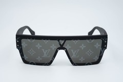 Louis Vuitton LV Waimea L Monogram Sunglasses Black Z1583W 93L