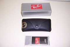 New RAY BAN Sunglasses WAYFARER 2132 901 BLACK/GREEN 58mm AUTHENTIC