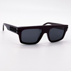 NEW FENDI FE40091U 69A BORDEAUX GREY SQUARE MEN SUNGLASSES FENDI