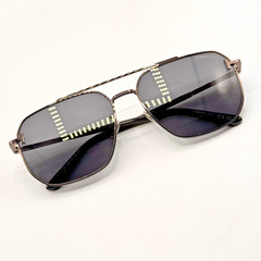 Tom Ford Sunglasses TF1249-K 08A Shiny Gunmetal Navigator Frame Gray Lens 61mm
