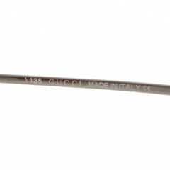 GUCCI 6LBAI sunglasses eyewear square rimless 51 19 135 side logo made in Italy